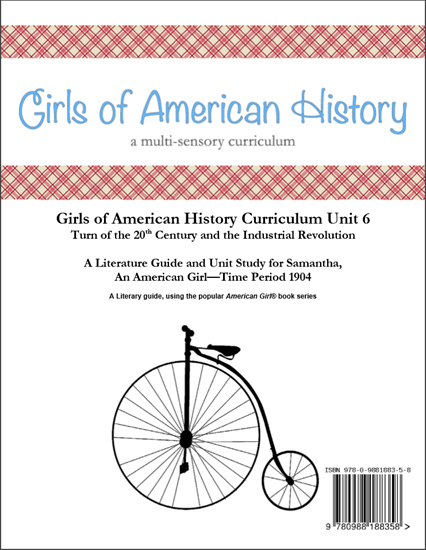 Picture of American Girl Curriculum - Girls of American History Unit 6 1904 Industrial Revolution-Samantha® - Family License