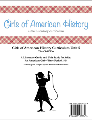 Picture of American Girl Curriculum - Girls of American History Unit 5 1864 Civil War-Addy® - Family License