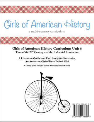 Picture of American Girl Curriculum - Girls of American History Unit 6 1904 Industrial Revolution-Samantha® - Family License