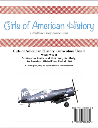 Picture of American Girl Curriculum - Girls of American History Unit 8 1944 World War II-Molly® - Family License