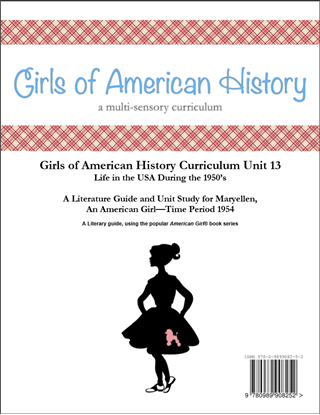 Picture of American Girl - Girls of American History Unit 13 1954 Life in the USA During the 1950's-Maryellen - Teacher License