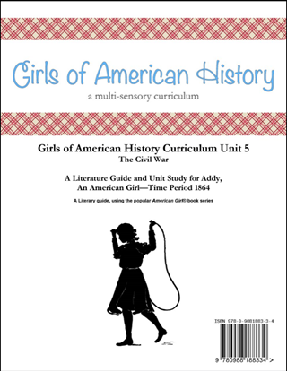 Picture of American Girl Curriculum - Girls of American History Unit 5 1864 Civil War-Addy® - Teacher License