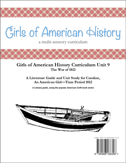 Picture of American Girl Curriculum - Girls of American History Unit 9 1812 War of 1812-Caroline® - Teacher License