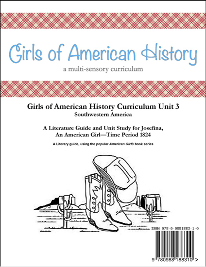 Picture of American Girl Curriculum - Girls of American History Unit 3 1824 South Western-Josefina® - Co-op/School License