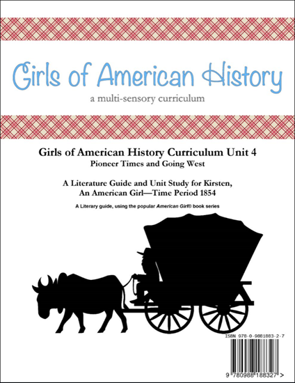 Picture of American Girl Curriculum - Girls of American History Unit 4 1854 Pioneer Times-Kirsten® - Co-op/School License