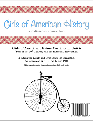 Picture of American Girl Curriculum - Girls of American History Unit 6 1904 Industrial Revolution-Samantha® - Co-op/School License
