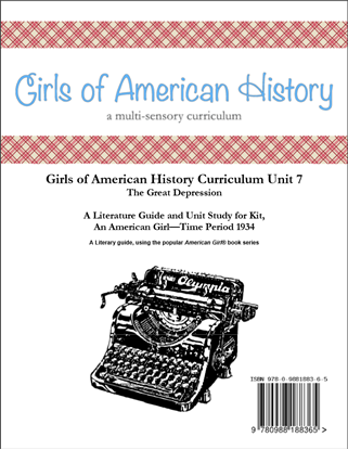 Picture of American Girl Curriculum - Girls of American History Unit 7 1934 The Great Depression-Kit® - Co-op/School License