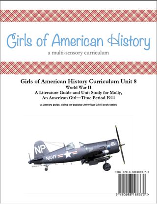 Picture of American Girl Curriculum - Girls of American History Unit 8 1944 World War II-Molly® - Co-op/School License