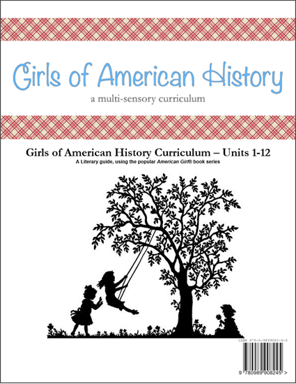 Picture of American Girl Curriculum - Girls of American History Units 1-12 - Two Year Set - Co-op/School License