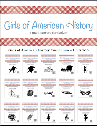 Picture of American Girl Curriculum - Girls of American History Units 1-15 Discounted Set - Family License