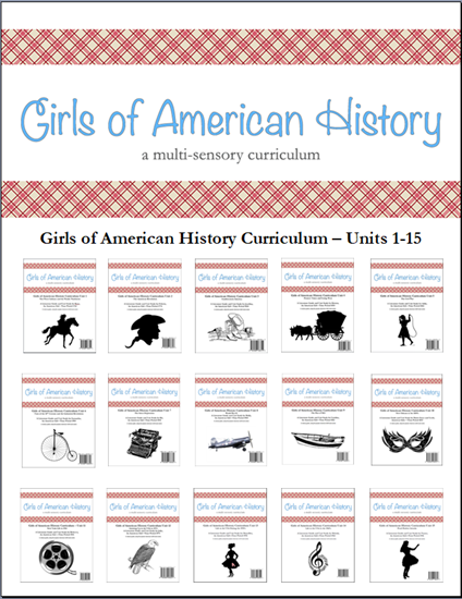 Picture of American Girl Curriculum - Girls of American History Units 1-15 Discounted Set - Family License