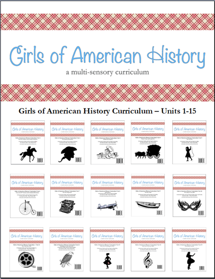 Picture of American Girl Curriculum - Girls of American History Units 1-15 Discounted Set - Co-op/School License