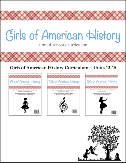 Girls of American History-American Girl Add on Set - Units 9-12 - Family  License