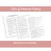 Picture of American Girl Curriculum - Girls of American History Unit 2 1774 American Revolution-Felicity® Co-op/School License