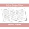 Picture of American Girl Curriculum - Girls of American History Unit 4 1854 Pioneer Times-Kirsten® - Co-op/School License