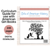 Picture of American Girl Curriculum - Girls of American History Units 1-12 - Two Year Set - Co-op/School License